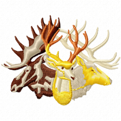 Gazelle Embroidery Design 3